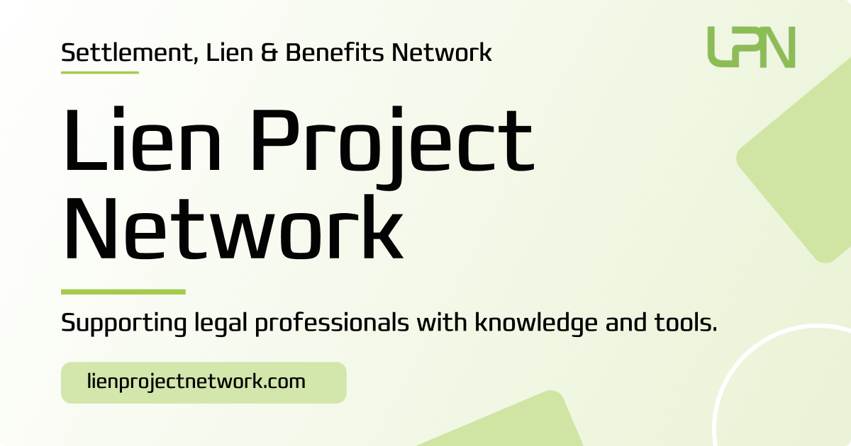 Lien Resolution & Settlement Education | Lien Project Network
